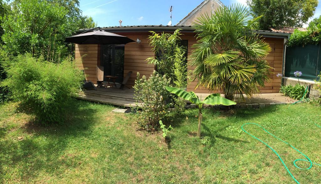 Chambre D'Hotes Du Clos Bamboo เมรินแญค ห้อง รูปภาพ