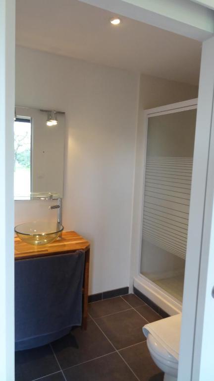Chambre D'Hotes Du Clos Bamboo เมรินแญค ห้อง รูปภาพ