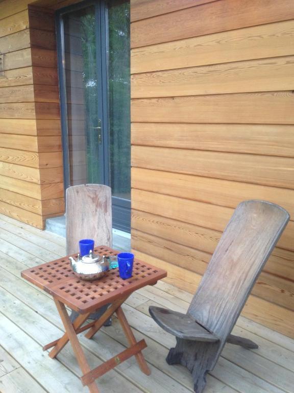 Chambre D'Hotes Du Clos Bamboo เมรินแญค ภายนอก รูปภาพ